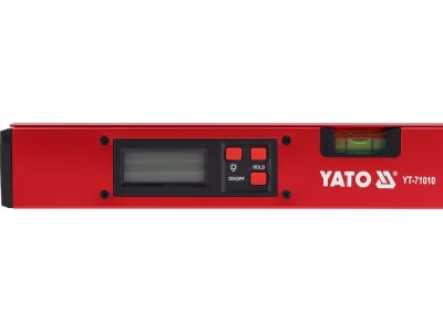 Yato Vodováha s úhloměrem digitální 400 mm