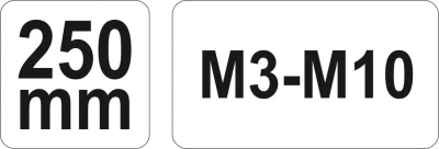 Yato Vratidlo na závitníky typ T - M3-M10
