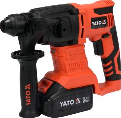 Yato Vrtací kladivo 18V AKU SDS-plus 3,0 Ah Yato Vrtací kladivo 18V AKU SDS-plus 3,0 Ah