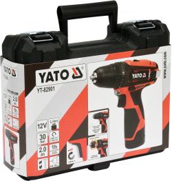 Yato Vrtačka/šroubovák AKU 12V LI-ION, 400-1300 ot/min