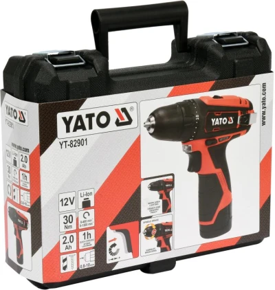 Yato Vrtačka/šroubovák AKU 12V LI-ION, 400-1300 ot/min