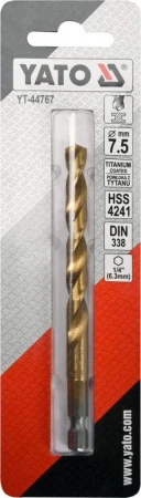 Yato Vrták na kov TITAN 1/4[34] 7,5mm