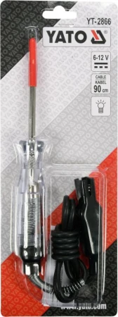Yato Zkoušečka napětí 6-12V kabel 90cm