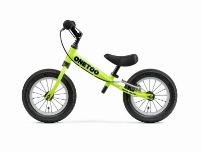 Yedoo OneToo (13204 lime) dětské odrážedlo + reflexní sada