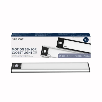 Yeelight Closet Light stříbrné 20 cm 2700K noční světlo se senzorem pohybu