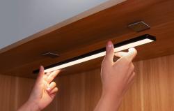 Yeelight Senzorové světlo do skříně 40 cm - černé 4000 K