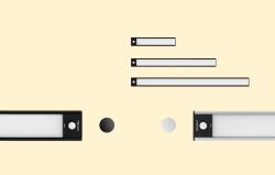 Yeelight Světlo do skříně 40 cm (stříbrné) 2700K
