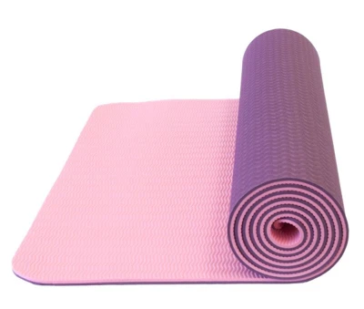 YATE Yoga mat dvouvrstvá TPE růžová YATE Yoga mat dvouvrstvá TPE růžová