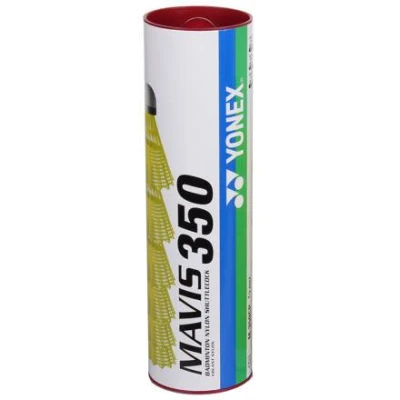 Yonex Mavis 350 badmintonové míčky červená Yonex Mavis 350 badmintonové míčky červená