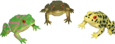 Žaba tropická 8cm zvieratko na batérie Zvuk 3 druhy Žaba tropická 8cm zvieratko na batérie Zvuk 3 druhy