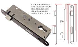 Zámek zadl. 72/50 P ZZB 1