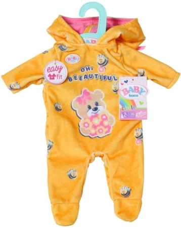 ZAPF BABY BORN Little Overal medvídek pro panenku miminko 36cm