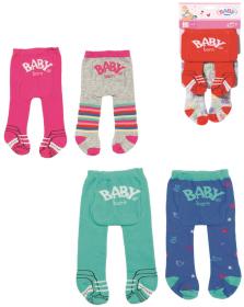 Zapf Creation Baby Born punčocháče 2 páry pro panenku miminko 3 druhy Zapf Creation Baby Born punčocháče 2 páry pro panenku miminko 3 druhy