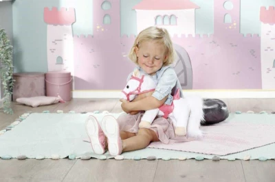 Zapf Creation ZAPF BABY ANNABELL Little Sweet Poník 36cm koník na baterie Zvuk PLYŠ