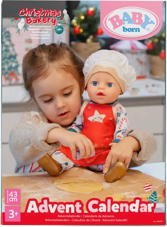 Zapf Creation ZAPF BABY BORN Adventní kalendář s doplňky pro panenku 43cm