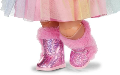 Zapf Creation ZAPF BABY BORN Boty třpytivé set 1 pár pro panenku miminko 2 barvy