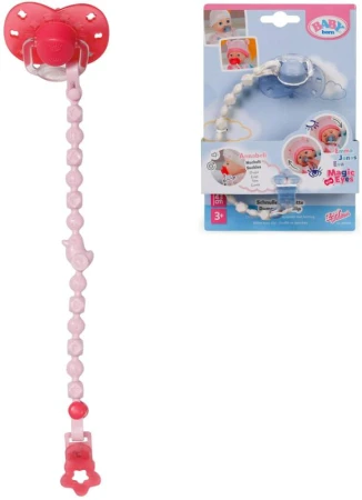 Zapf Creation ZAPF Baby Born dudlík se sponkou pro panenku mininko 43cm Zapf Creation ZAPF Baby Born dudlík se sponkou pro panenku mininko 43cm