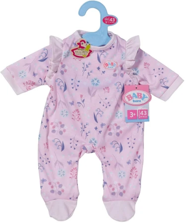 Zapf Creation ZAPF BABY BORN Dupačky luční kvítí obleček pro panenku miminko 43cm