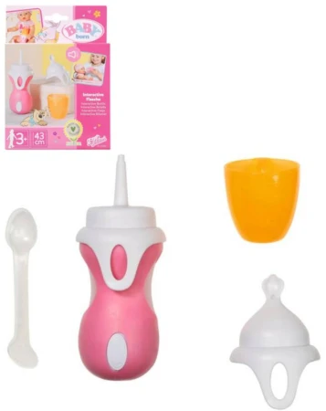 Zapf Creation ZAPF BABY BORN Interaktivní lahvička a lžička pro miminko na baterie Zvuk Zapf Creation ZAPF BABY BORN Interaktivní lahvička a lžička pro miminko na baterie Zvuk