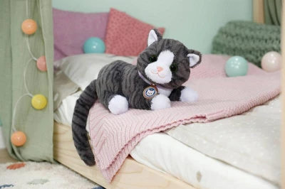 Zapf Creation ZAPF BABY BORN Kočka Cookie interaktivní s přepravkou na baterie Zvuk