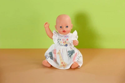 Zapf Creation ZAPF BABY BORN Letní šaty s žirafkou oblečení pro panenku miminko 43cm