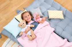 Zapf Creation ZAPF BABY BORN Medvídek bílý obleček set s doplňky pro panenku PLYŠ