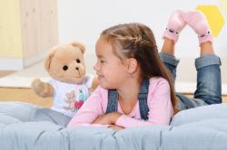 Zapf Creation ZAPF BABY BORN Medvídek bílý obleček set s doplňky pro panenku PLYŠ