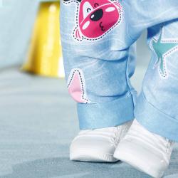 Zapf Creation ZAPF Baby Born overal džínový deluxe obleček pro panenku mininko 43cm