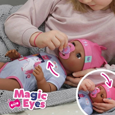 Zapf Creation ZAPF BABY BORN Panenka Eva s kouzelnou rukou miminko s doplňky
