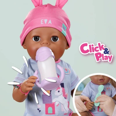 Zapf Creation ZAPF BABY BORN Panenka Eva s kouzelnou rukou miminko s doplňky