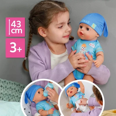 Zapf Creation ZAPF BABY BORN Panenka Jonas s kouzelnou rukou miminko s doplňky