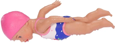 Zapf Creation ZAPF BABY BORN Panenka miminko plaváček Lizzie natahovací plave ve vodě