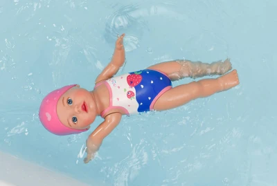Zapf Creation ZAPF BABY BORN Panenka miminko plaváček Lizzie natahovací plave ve vodě