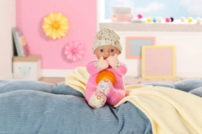 Zapf Creation ZAPF BABY BORN Panenka miminko svítící ve tmě na baterie Světlo Zvuk