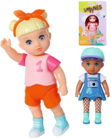 Zapf Creation ZAPF BABY BORN Panenka Minis set s doplňky v krabičce 12 druhů