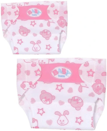 Zapf Creation ZAPF BABY BORN Plenky pro panenku miminko set 2ks