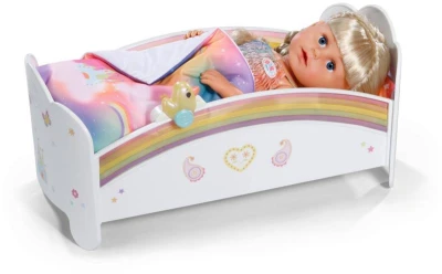 Zapf Creation ZAPF BABY BORN Postýlka duhová pro panenku na baterie Světlo Zvuk