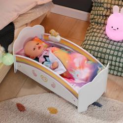 Zapf Creation ZAPF BABY BORN Postýlka duhová pro panenku na baterie Světlo Zvuk