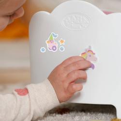 Zapf Creation ZAPF BABY BORN Postýlka duhová pro panenku na baterie Světlo Zvuk