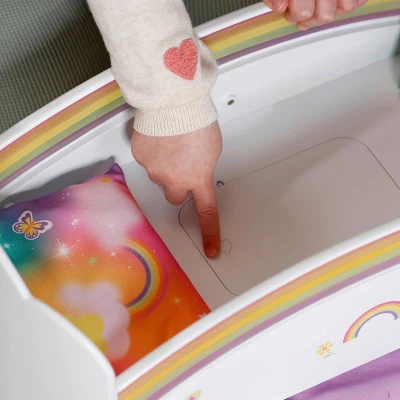 Zapf Creation ZAPF BABY BORN Postýlka duhová pro panenku na baterie Světlo Zvuk
