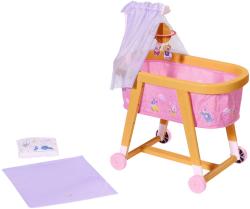 Zapf Creation ZAPF BABY BORN Postýlka s nebesy na kolečkách pro panenku miminko