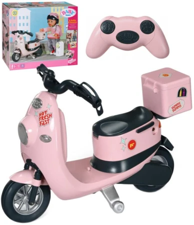 Zapf Creation ZAPF BABY BORN RC Skútr elektrický na vysílačku na baterie Světlo Zvuk