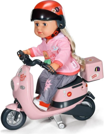 Zapf Creation ZAPF BABY BORN RC Skútr elektrický na vysílačku na baterie Světlo Zvuk