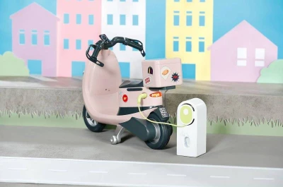 Zapf Creation ZAPF BABY BORN RC Skútr elektrický na vysílačku na baterie Světlo Zvuk