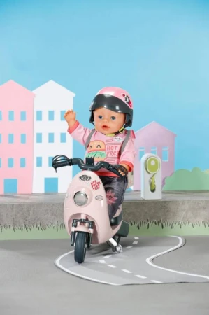 Zapf Creation ZAPF BABY BORN RC Skútr elektrický na vysílačku na baterie Světlo Zvuk