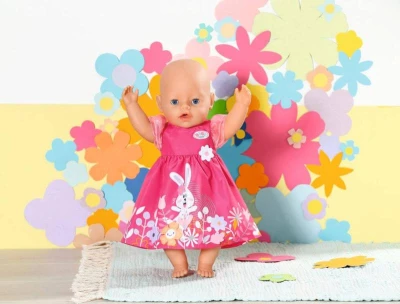 Zapf Creation ZAPF BABY BORN Šatičky s kytičkami obleček pro panenku miminko