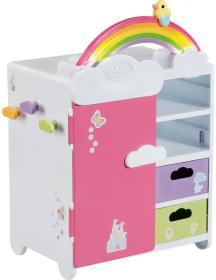 Zapf Creation ZAPF BABY BORN Skříň duhová pro panenku miminko na baterie Světlo Zvuk