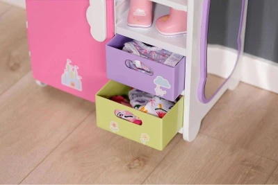 Zapf Creation ZAPF BABY BORN Skříň duhová pro panenku miminko na baterie Světlo Zvuk