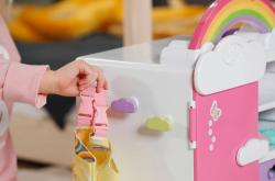 Zapf Creation ZAPF BABY BORN Skříň duhová pro panenku miminko na baterie Světlo Zvuk