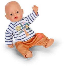 Zapf Creation ZAPF BABY BORN Tričko s palmou + kalhoty oblečení pro panenku miminko 43cm